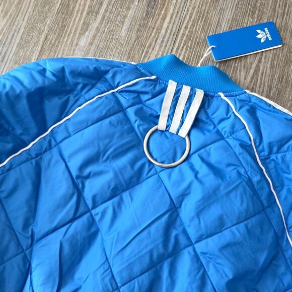 Adidas Olivia OBlanc Kendall Jenner Quilted Track Top Bomber Jacket Women's S LE - Picture 11 of 11